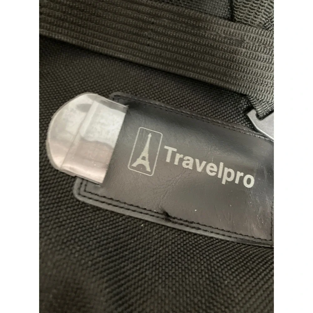 Travelpro WalkAbout 2 Black Ballistic Nylon Carry On Tote Bag Shoulder Strap